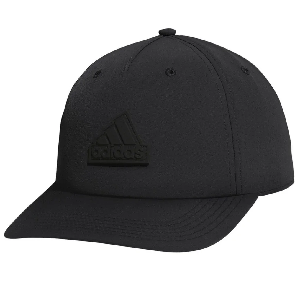 Adidas‎ Mens Sport Snapback Hat Black Blackout 5-Panel AEROREADY Cap IR0750 NEW